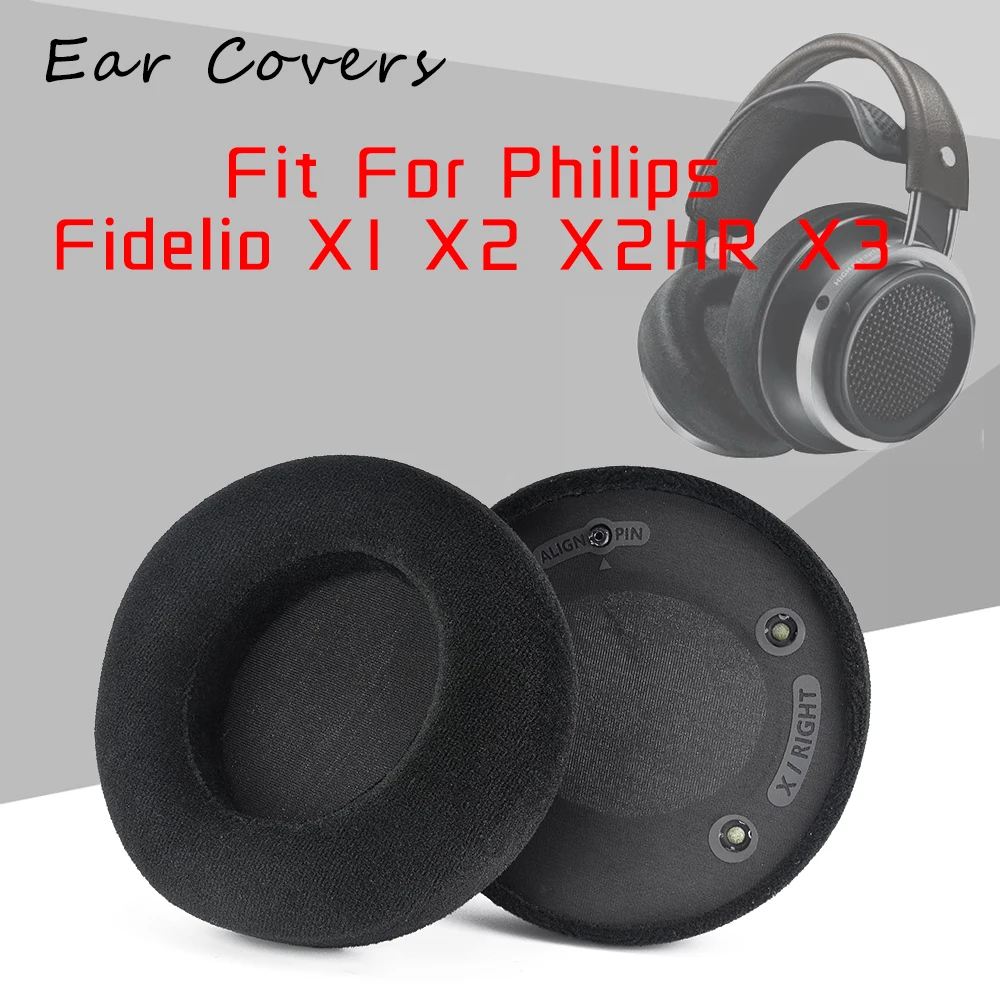 

Ear Covers Ear Pads For Philips Earpads Fidelio X1 X2 X2HR X3 Headphone Replacement Ear-cushions