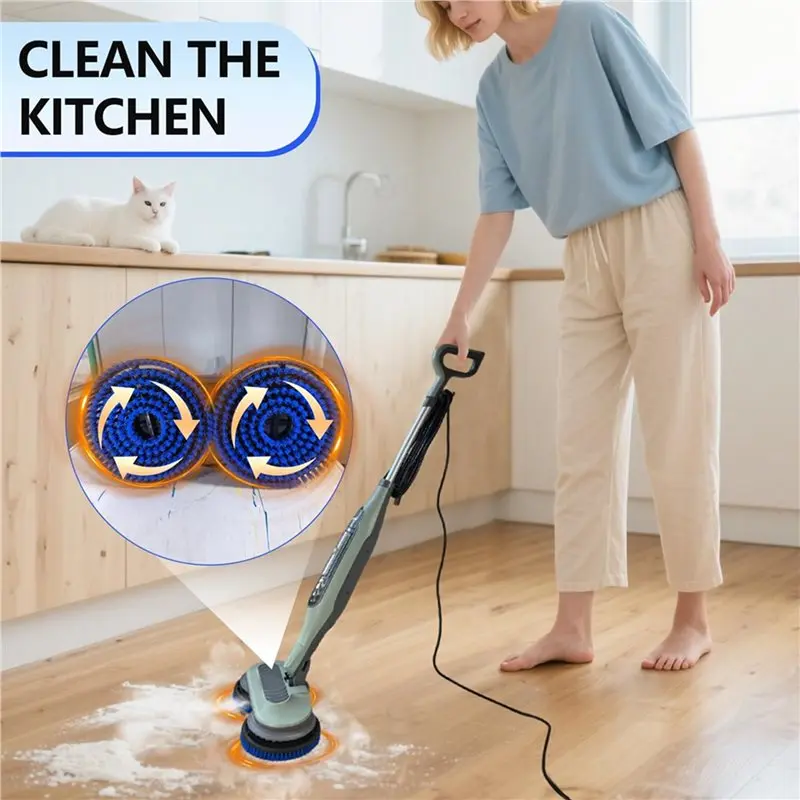 4Pack Steam Mop Pads Replacement Brush Head For Shark Steam Mop S7000/S7001/S8201 Series For Deep Cleaning Hard Floors-A77G