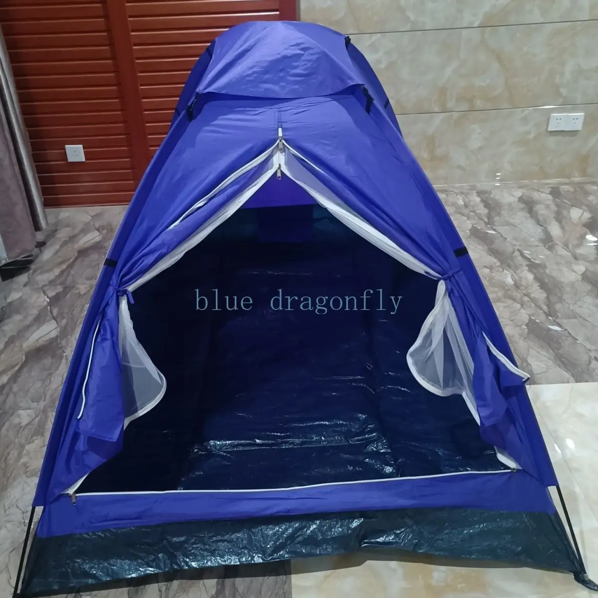 Outdoor Camping Tent Fishing Tent Travel Waterproof and Rainproof Outdoor Hand-Matching Tent Suit New Hard Bottom Double