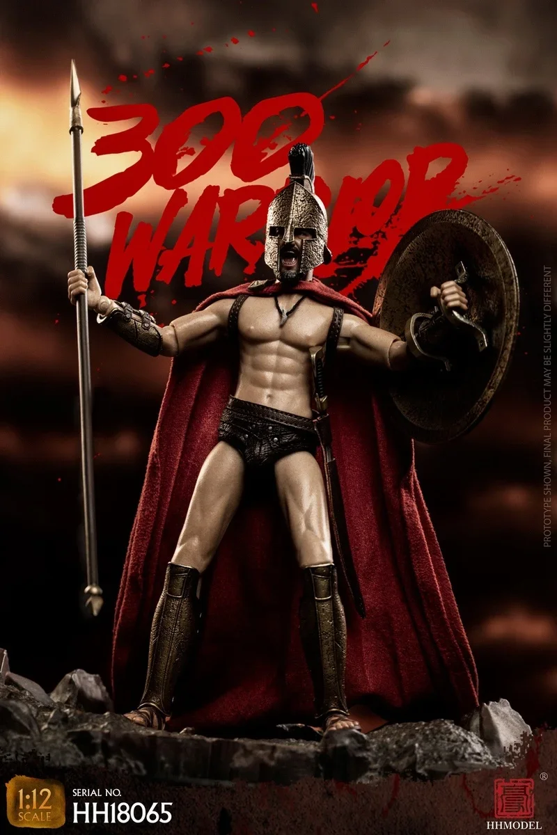 [In Stock] HHMODEL 1/12 Empire Legion Spartan Warrior Leonardo Action Figure Model Toys Gifts