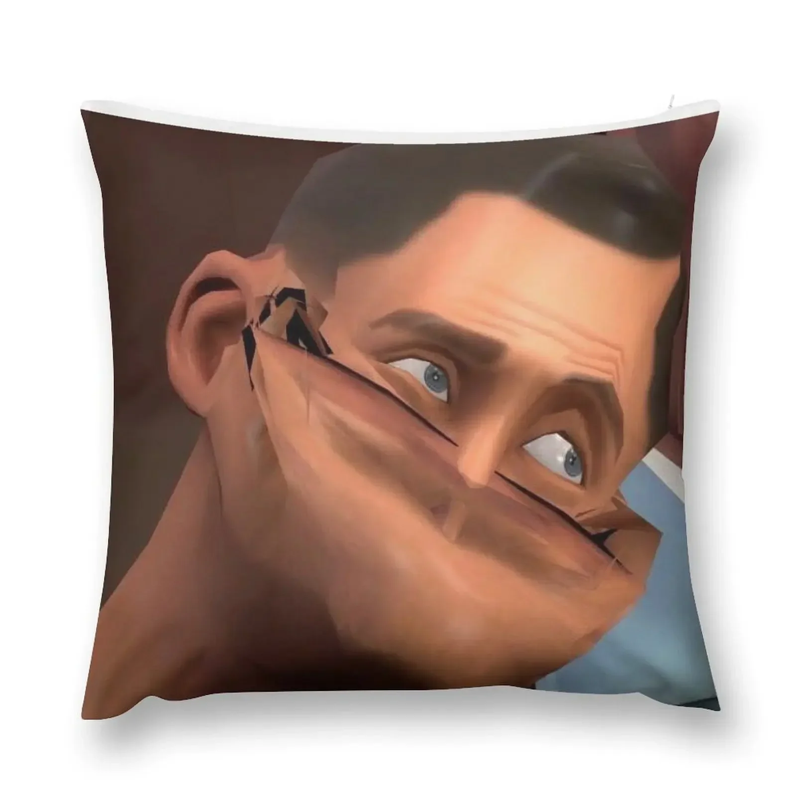 

Team Fortress 2 TF2 Scout Face Throw Pillow autumn pillowcase Pillow Cases pillow