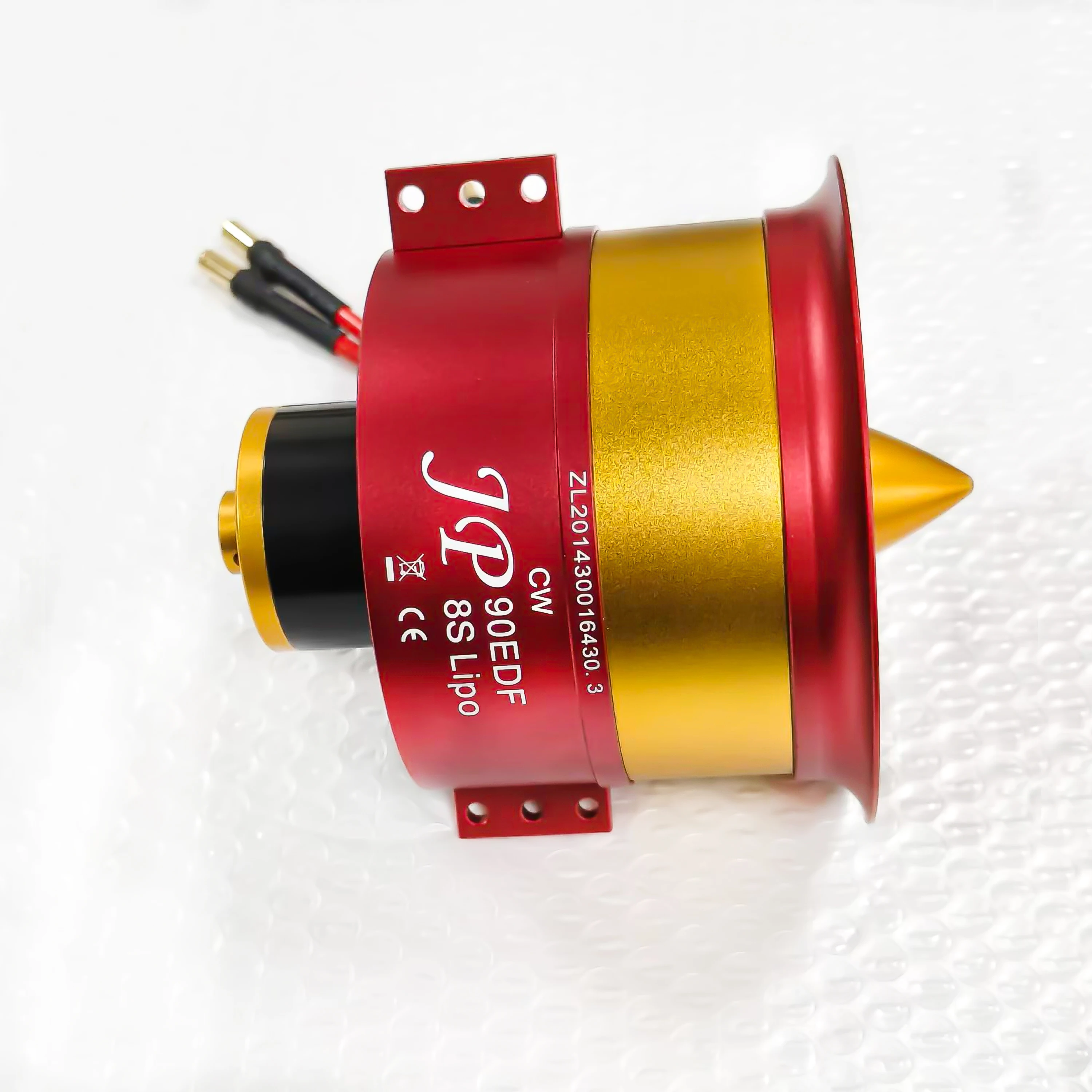 JP 90mm Metal EDF 12 Blade fan CW CCW with brushless motor 120A /160A /150A High Pressure ESC for RC airplane Model Parts view 3