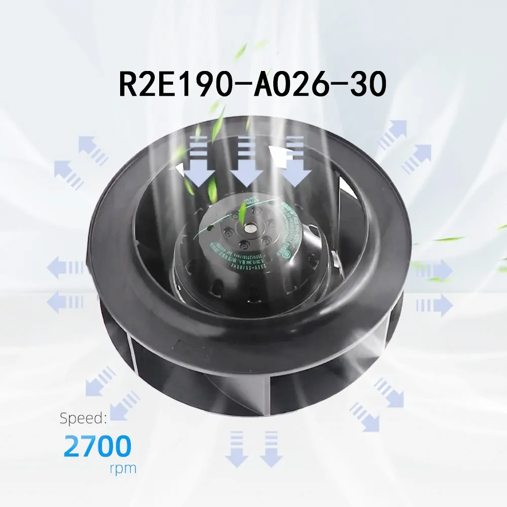 New Industrial control 2700RPM 230VAC 80W M2E068-BF R2E190-AO26-30 frequency converter fan