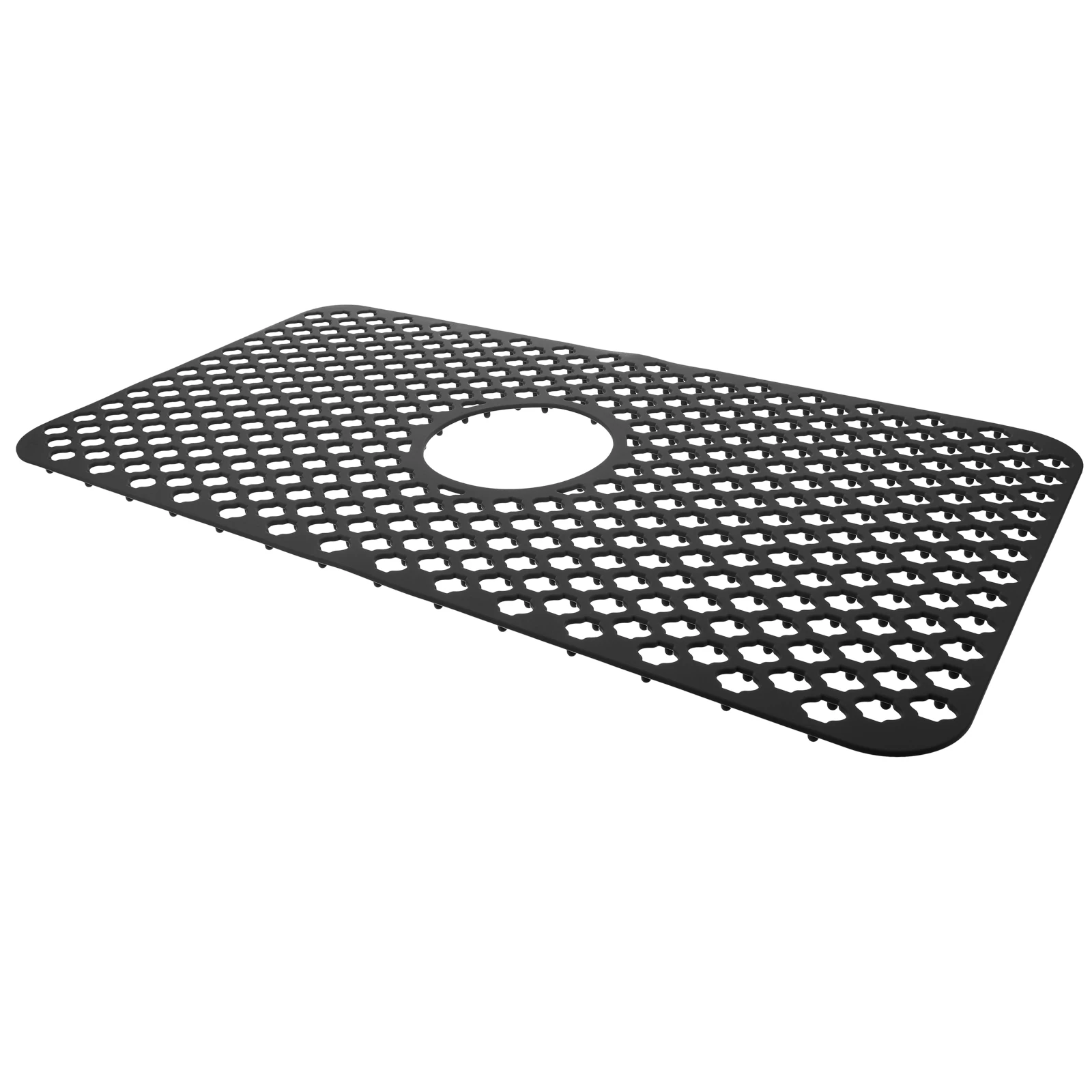 

Silicone Draining Mat Sink Protector Kitchen Mats Absorbent Accessories Hollow Cushion Easy Clean Durability AntiScalding