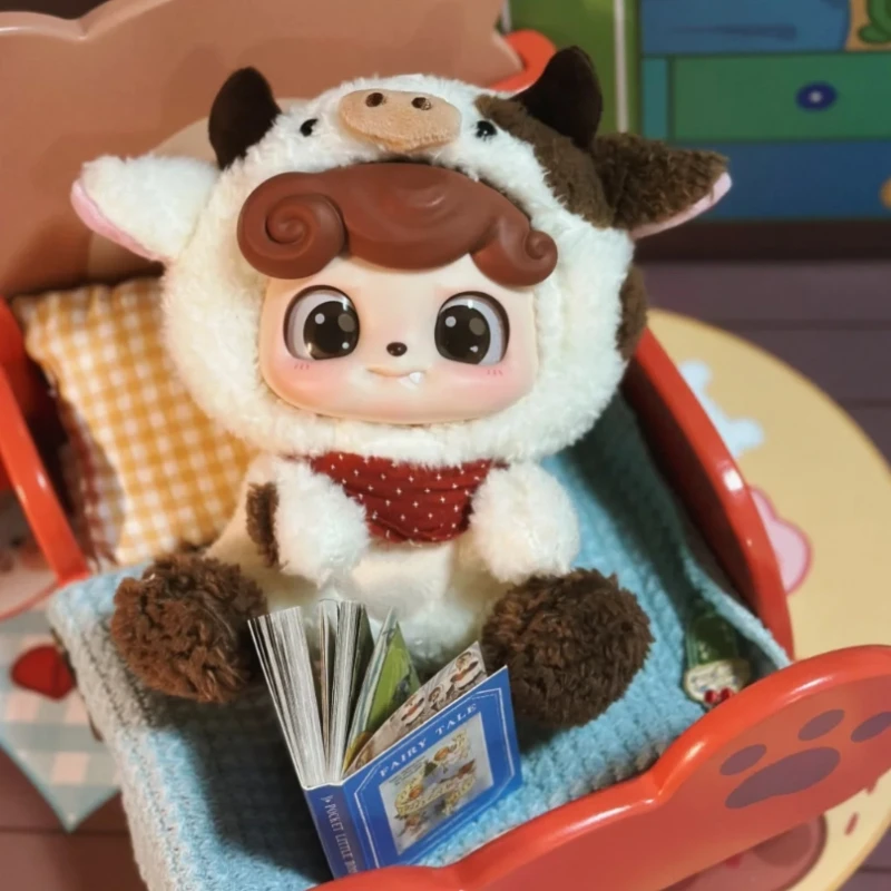 Kotak Misteri Q. Bao Animal Kindergarten Asli, Kotak Kejutan Kawaii untuk Dekorasi Kamar, Hadiah Ulang Tahun Anak yang Trendi dan Menyegarkan