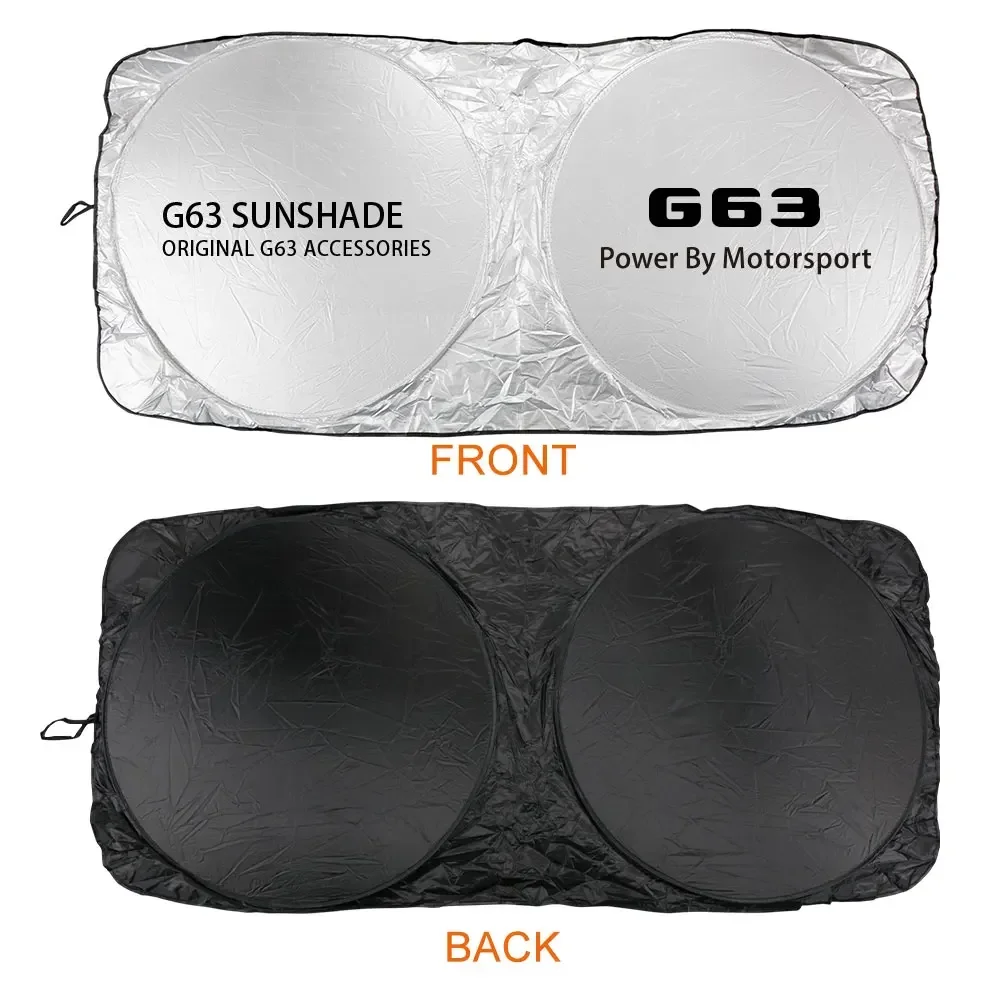 Car Windshield Sunshade Cover For Mercedes G63 G350d G500 GLA GLA43 GLB GLC GLC43 GLE GLE63 GLK GLS GLS63 ML Auto Accessories