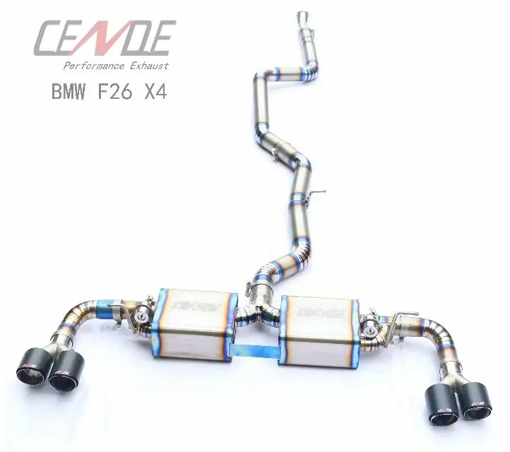 high end Exhaust Universal titanium control value for BMW x4