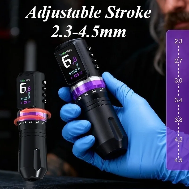 

Wireless Tattoo Machine Permanent Makeup Device Electric Portable Battery Booster Tattoos Machines Professional Tattoo Equipment