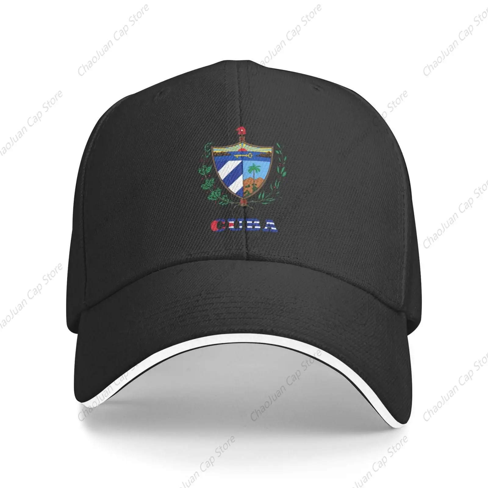 

Cuba Cubans National Emblem Baseball Cap for Men Women Trucker Fashion Dad Cap Adjustable Sports Hats