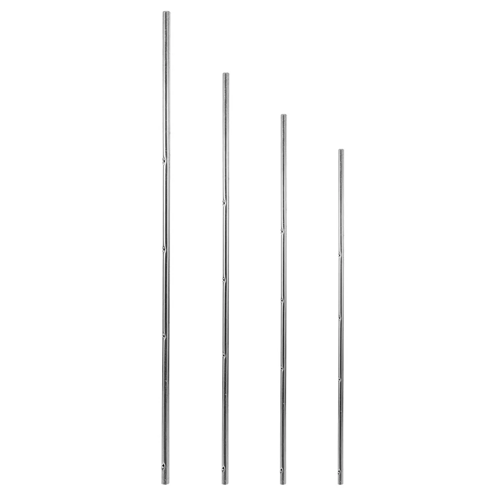 

4 шт., набор футбольных стержней для настольного футбола, железные сменные стержни, эргономичная ручка, прочный металлический стержень для настольного футбола