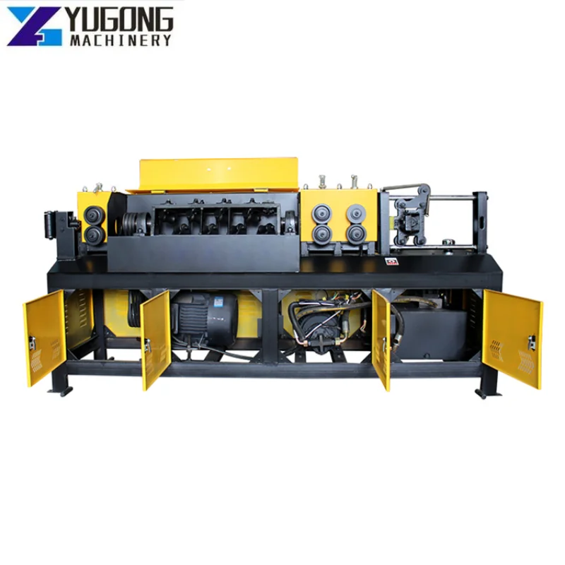 

YG Top Selling Rebar Steel Bar Waste Steel Bar Straightening Machine Wire Bending Metal Saw Straightening Cutting Machine Sale