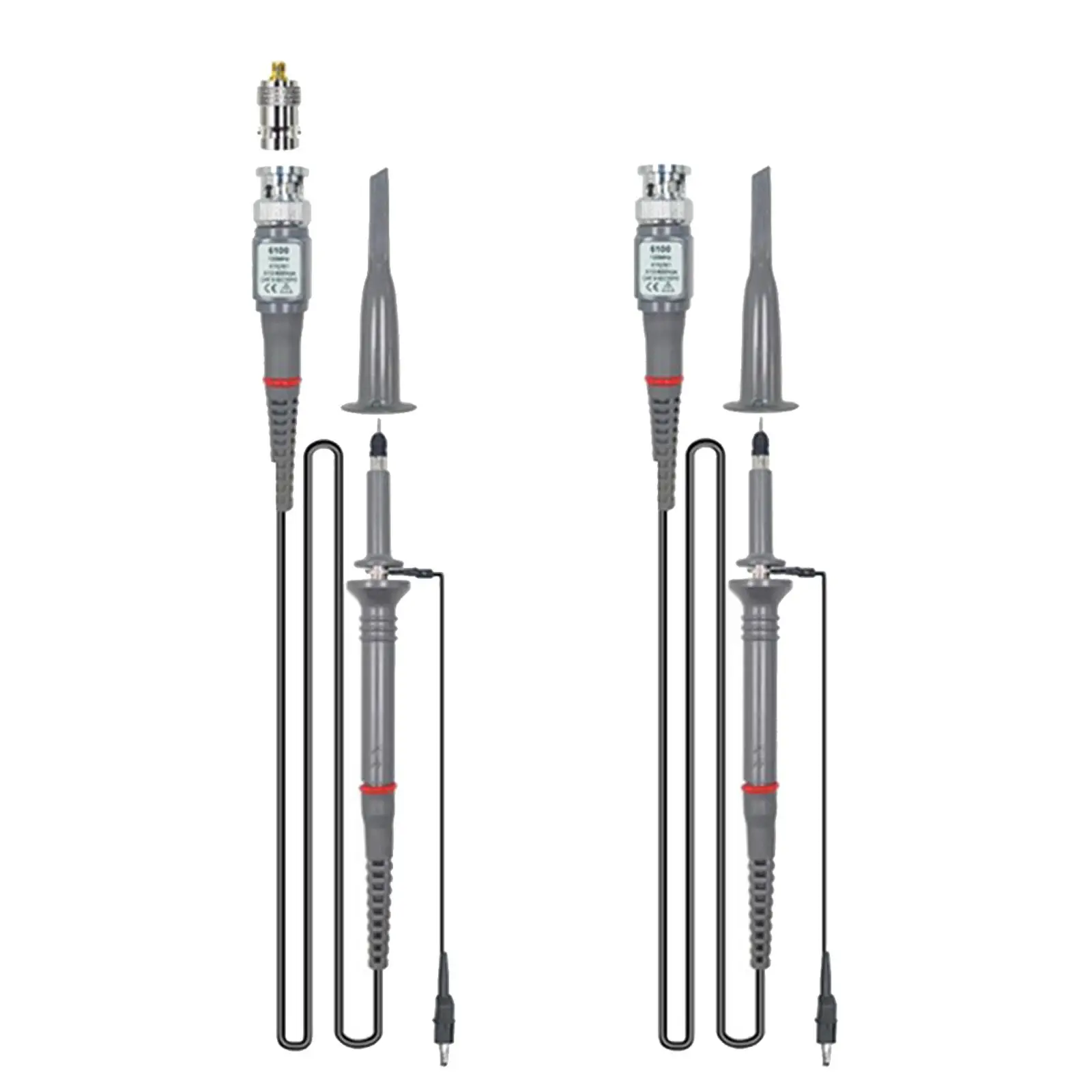 P6100 Probe, ADAPT to Dso TC2 TC3 Tip Test Probes, Oscilloscope Accessories,