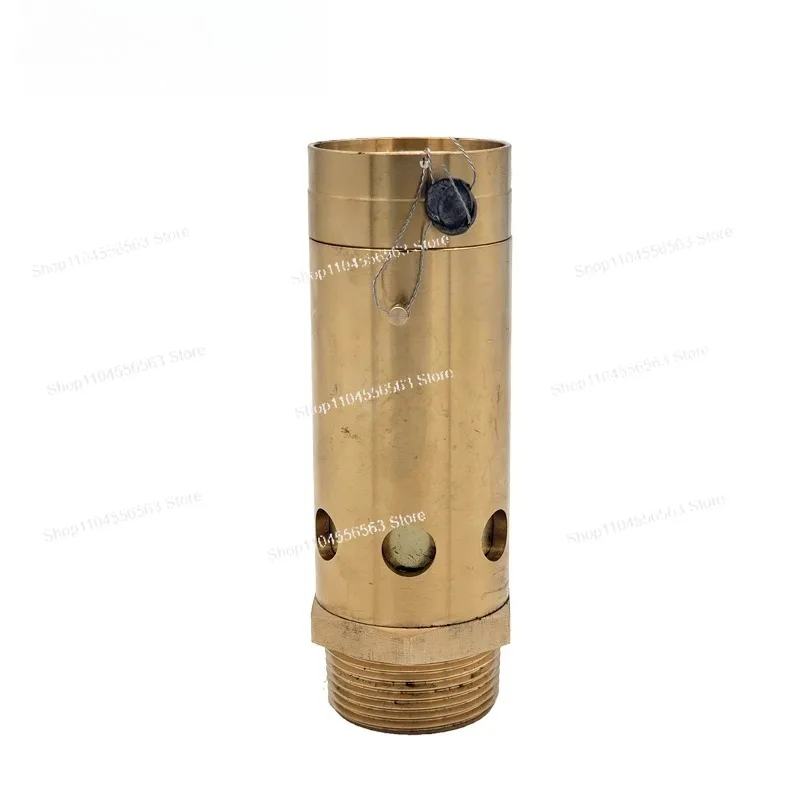 A28X-16T Brass Safety Valve, Spring Loaded Pressure Relief Valve, DN8/DN10 Sizes for Air Compressors