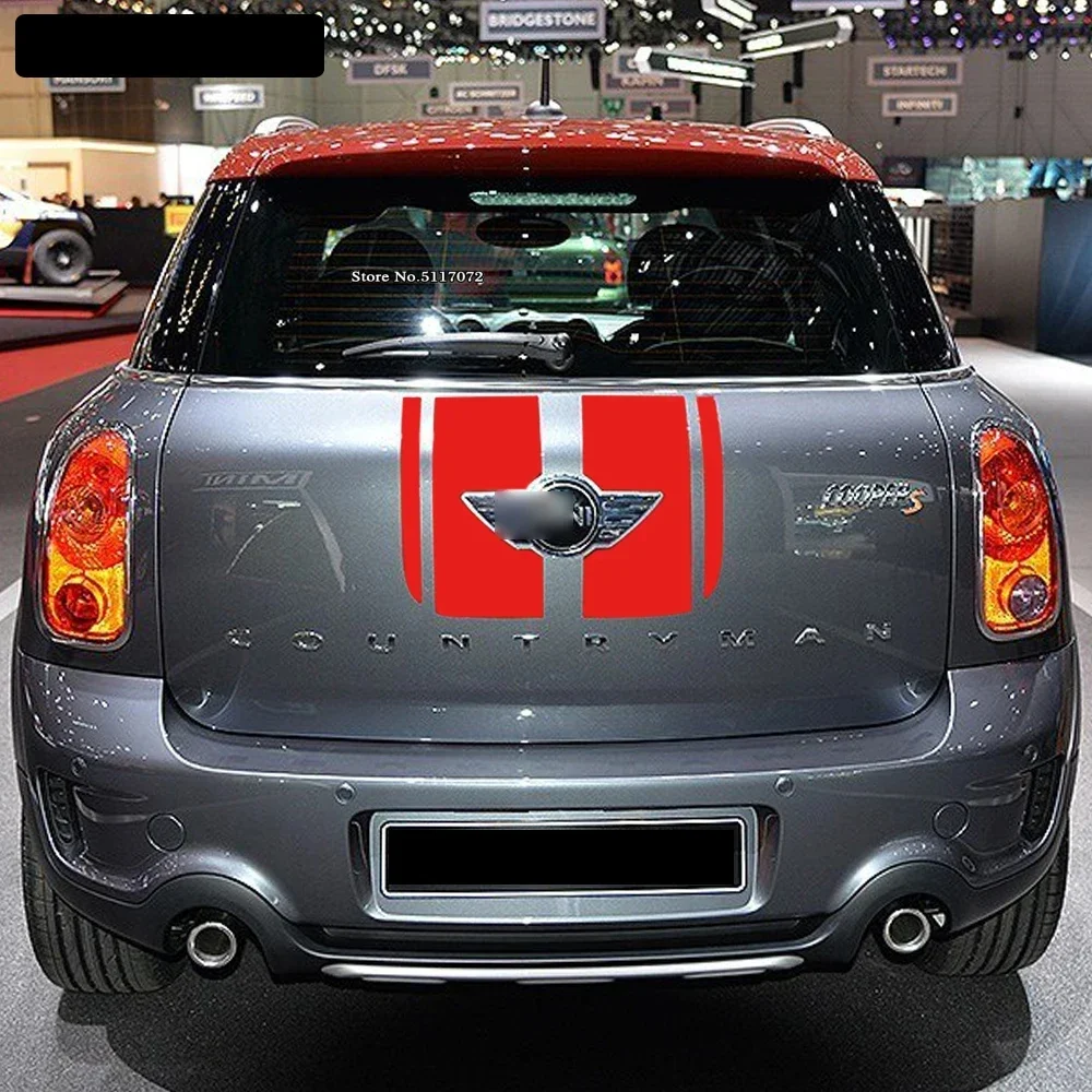 

Автомобильный капот, крышка двигателя, виниловый багажник, задний кузов, комплект, наклейка на боковую полоску, юбка, наклейка для MINI Cooper Countryman R60 JCW, аксессуары