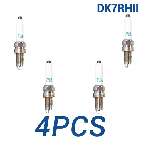 2-8PCS Свечи Замена для 95463 PKER7A8EGS AUDI/VW 04E905602 Свечи зажигания Факел DK7RHII Двойной Иридий Автомобильные Свечи Мощность