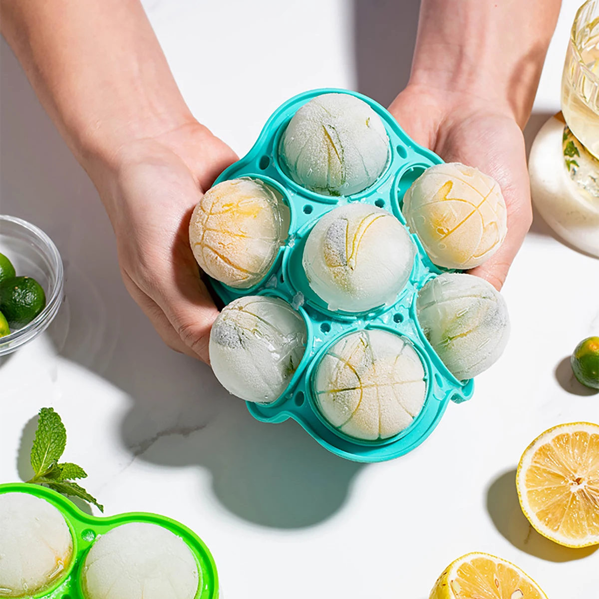 1pc Spherical Silicone Ice Gri - Ice Mold Sphere ulasan dan harga