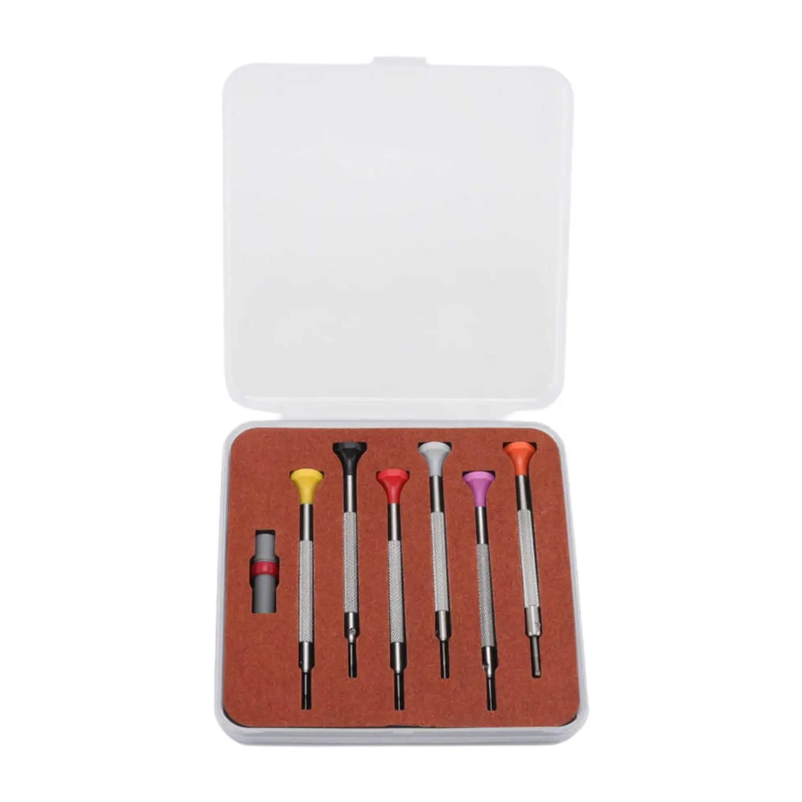 

Watch Screwdrivers Set Multipurpose Ergonomic Handle Watch Repair Tool 0.8-1.8mm for Jewelry Eyeglass Watchmakers Accessories