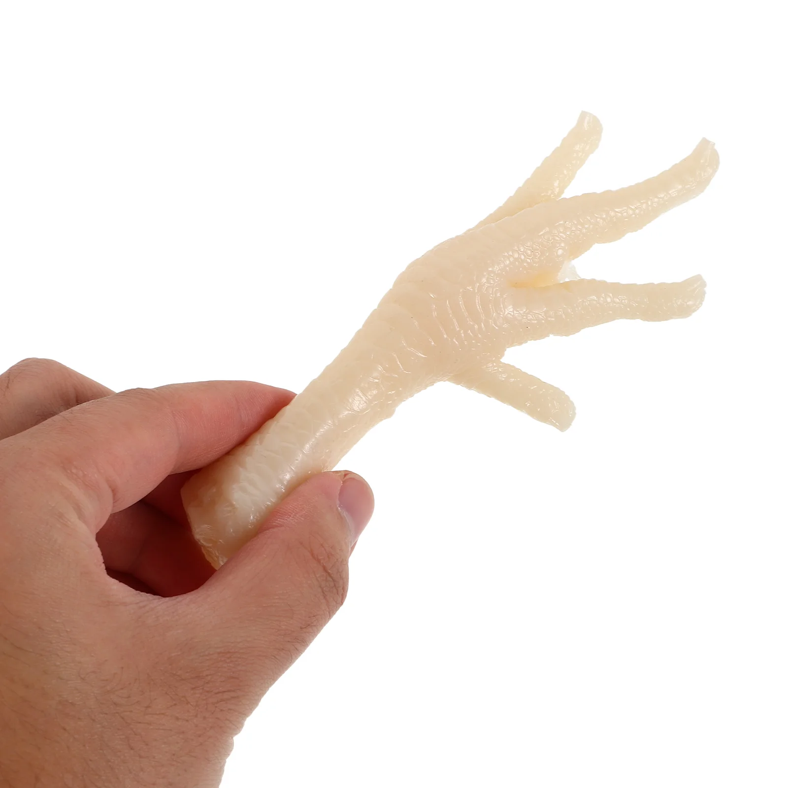 2 uds patas de pollo de imitación comida realista juguetes simulados restaurante modelo Pvc niño falso
