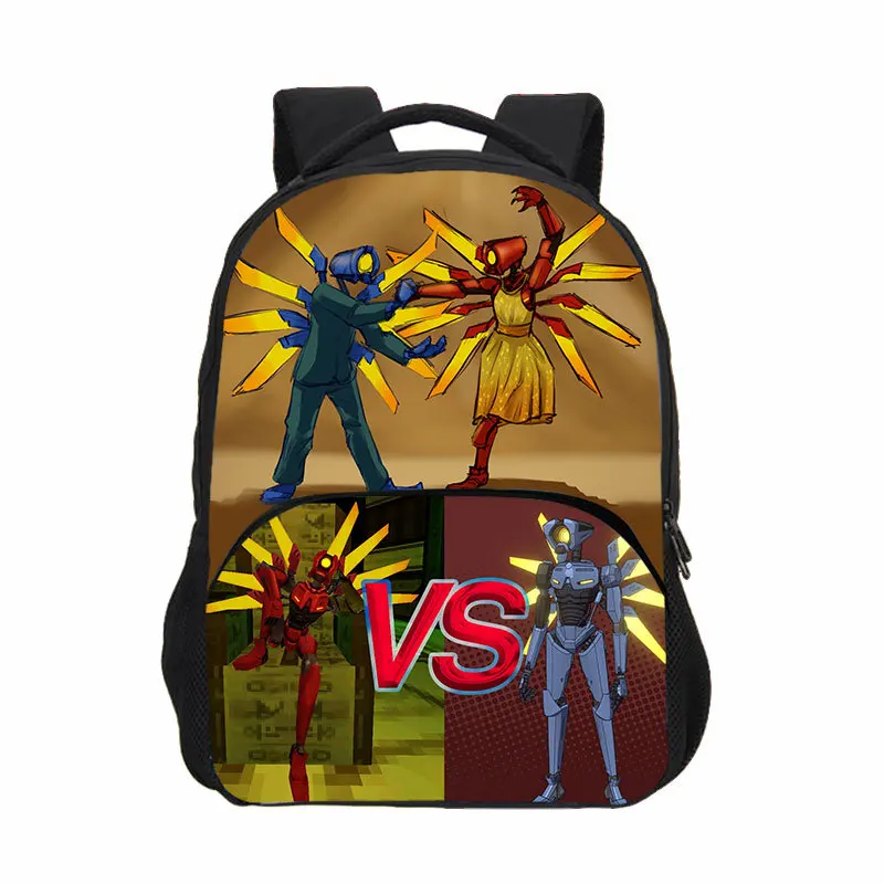 Light Weight Cartoon Child Backpack  ULTRAKILL V1, V2 School Backpack for Children,School Bags, Mochila for Boys Girls Best Gift