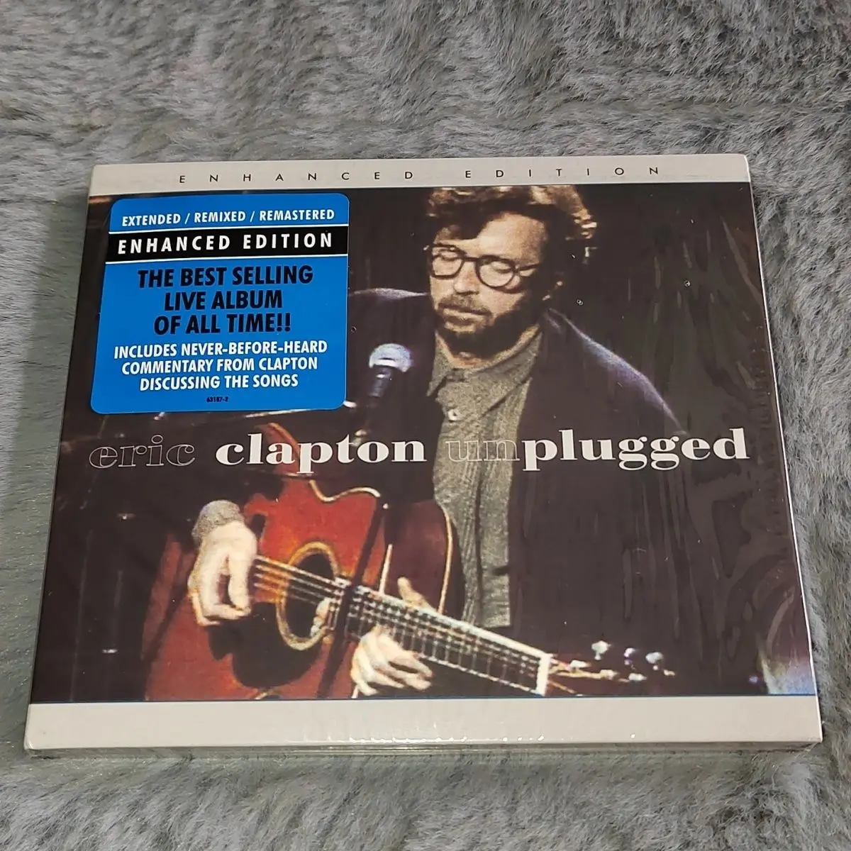 Bules Eric Clapton CD de música álbum desenchufado Hey Hey 2 uds registro de música Cosplay Walkman coche banderas de sonido caja colección de música de fiesta