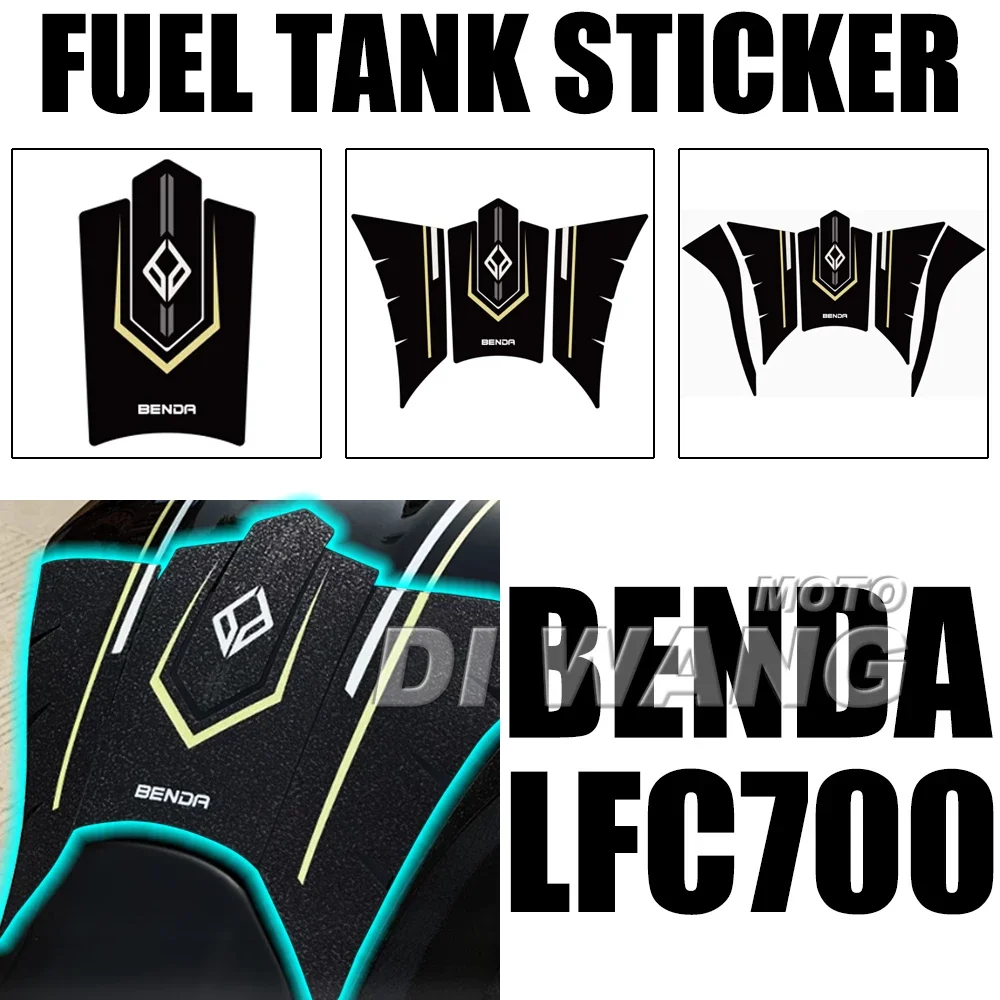 

For Benda LFC700 LFC 700 Lfc700 700LFC Motorcycle Fuel Tank Protective Sticker Waterproof Anti-scratch Sticker Accessories