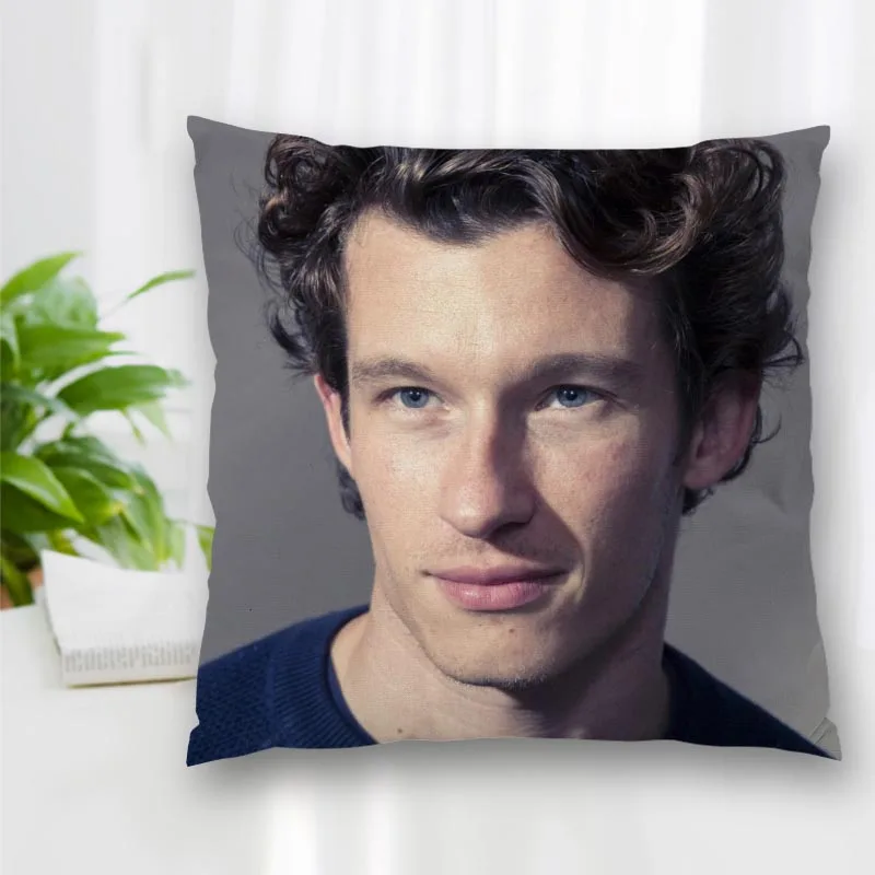 Hot Sale Custom Decorative Pillowcase Callum Turner Actor Square Zippered Pillow Cover Best Nice Gift 35X35cm 40x40cm 6.27