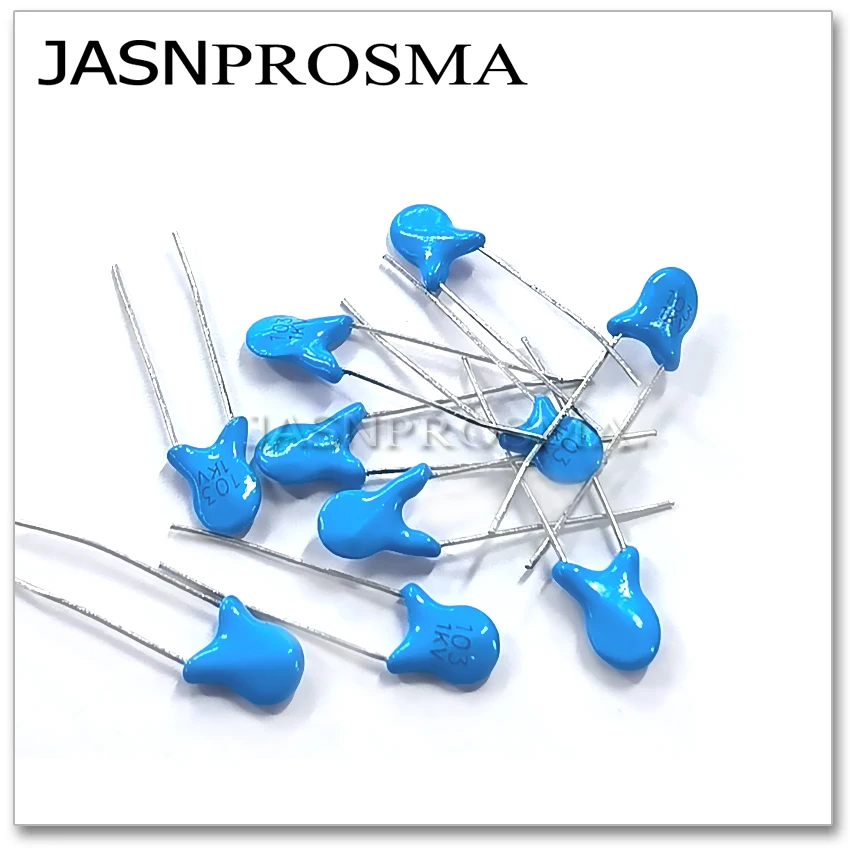 JASNPROSMA 1000PCS 1000V 100PF 220PF 470PF 1NF 1KV capacitor cerâmico de alta tensão 101 221 471 102 100p 220p 470p 1000p