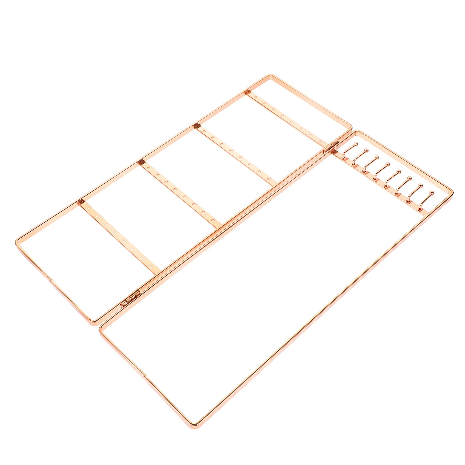 Iron Jewelry Display Stand Chic Earring Organizer Necklace Holder Tabletop Jewelry Display Rack Organizer Iron Earring Holder