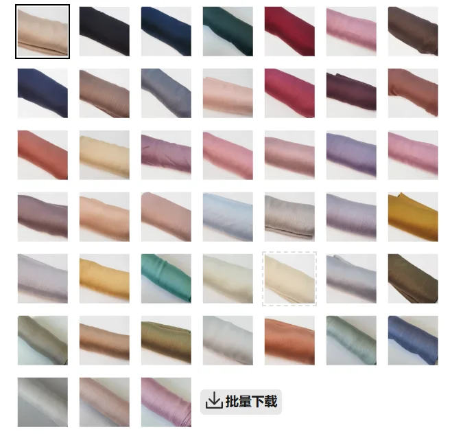 100pcs Satin Crinkle Hijab Scarf Chiffon Shawl Plain Muslim Women Hijabs