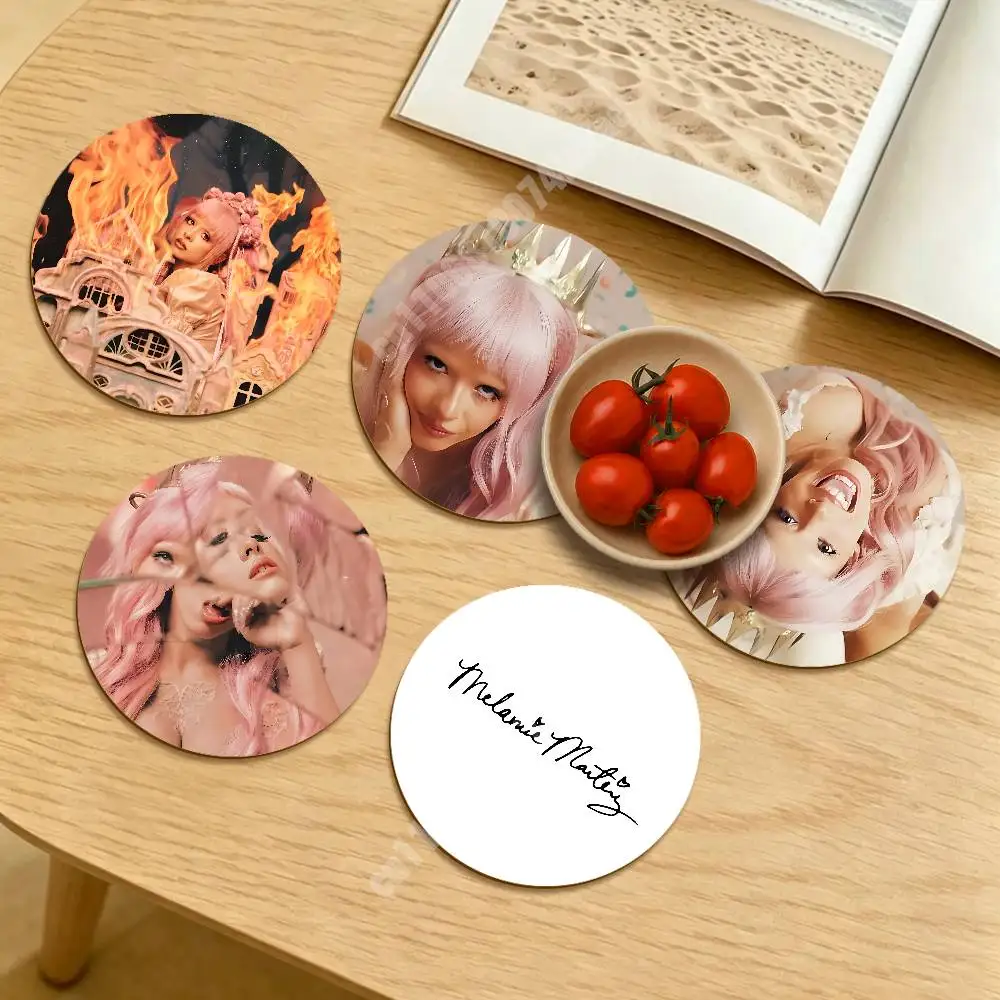 M-Melanie Martinez-S HADES Round Coaster for Drink Cup Clean Table Styling Sustainable Lifestyle Decor