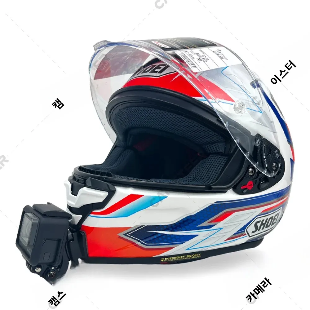 for SHOEI X15/ X-xpr / X-SPR Customized Motorcycle Helmet Chin Mount fits GoPro12 11 10 Insta360 X4 Ace Pro DJI Action 6 Camera