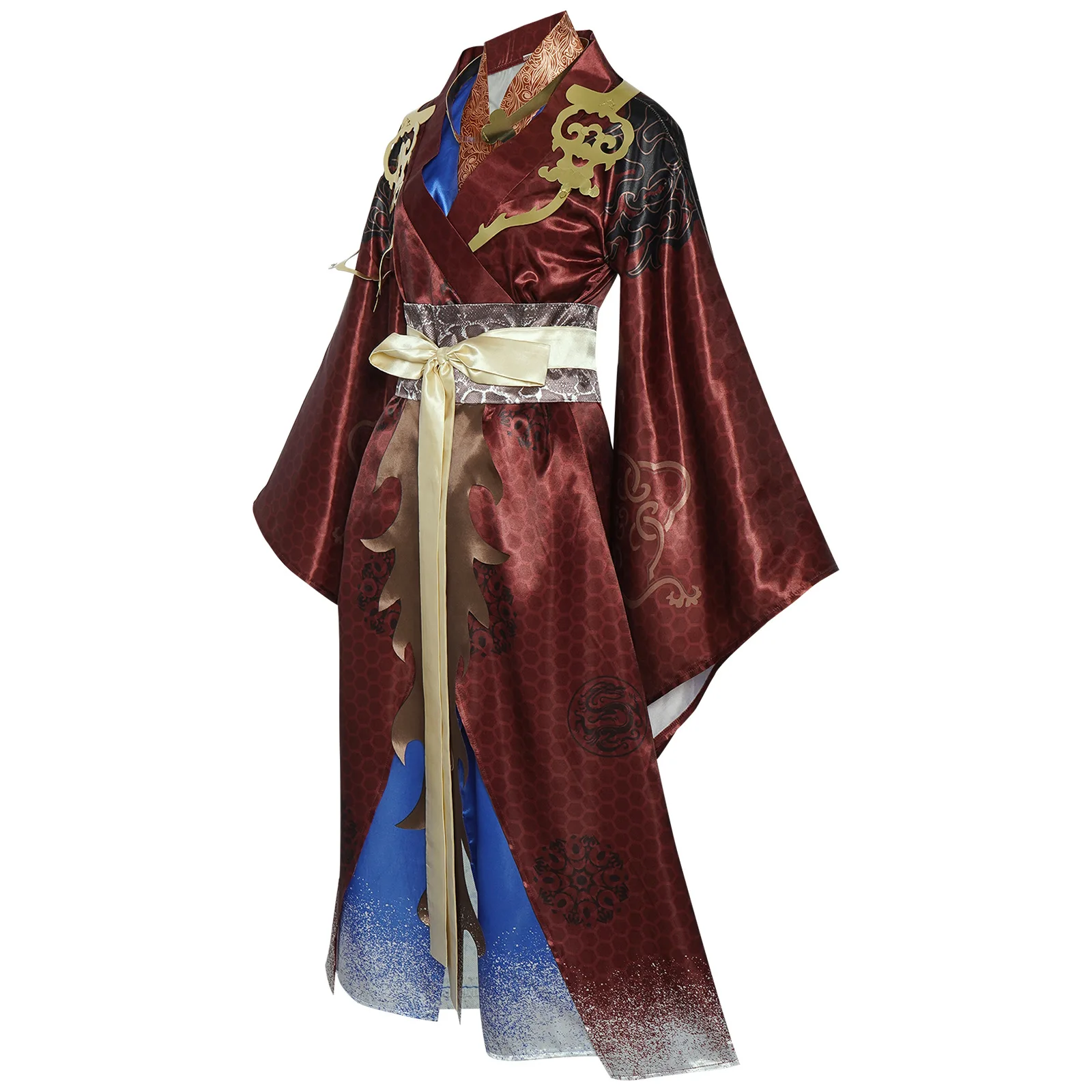 Chinese mythology Game theme  Wukong cosplay Kang Jin Star Lord deluxe suit  halloween with necklet