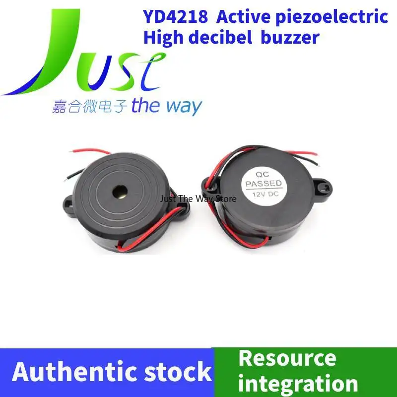 

5pieces/lots4218 active piezoelectric high decibel buzzer alarm sound alarm with ears 3-24V 42 * 18MM