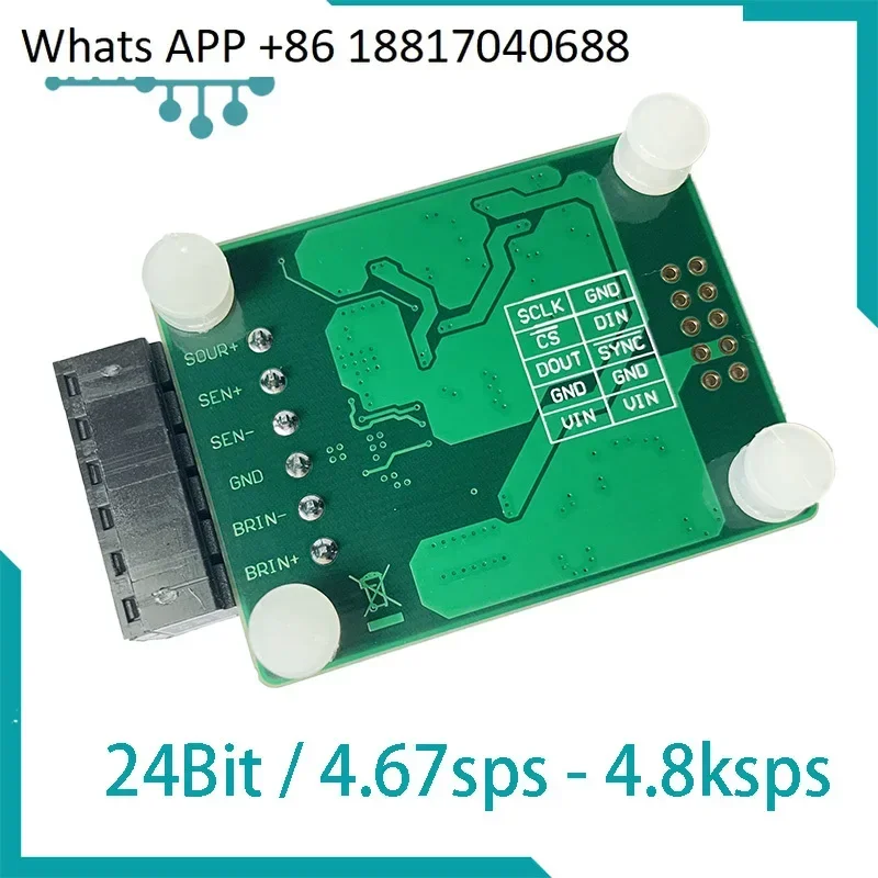 AD7190 24Bit ADC High Precision Strain Acquisition Module/Pressure Acquisition Module/Strain Bridge