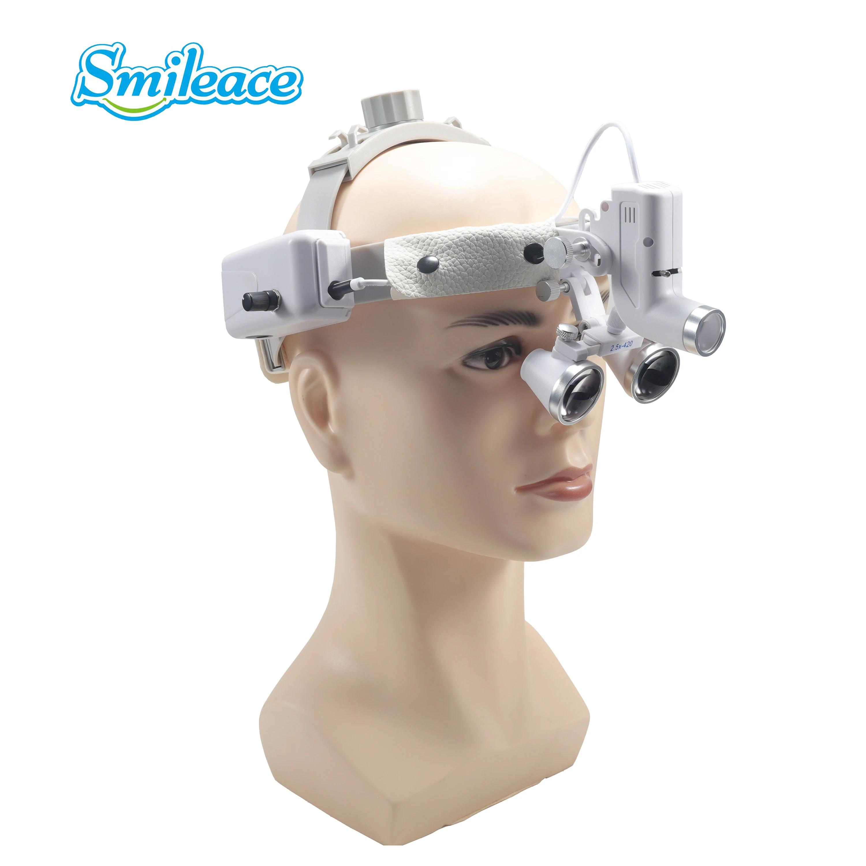 Dental Led Light Surgical Magnifier With Headlight Surgeon Operation Medical Headlamp Clinical Dental Loupes