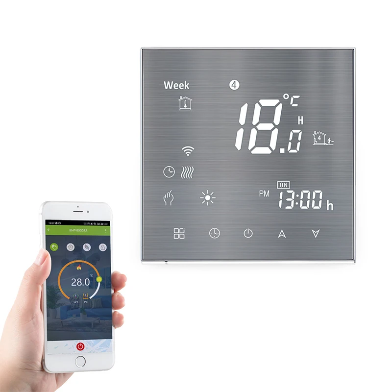 تصميم وحدة ملف مروحة تكييف الهواء وحدة التحكم في درجة الحرارة ترموستات الغرفة مع التطبيق