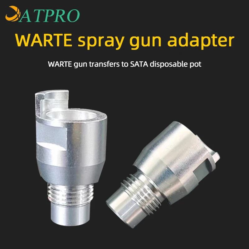 The Warte Spray Gun Replaces The Sata No-wash Pot Adapter Tile And The Apecial Spray Gun Converts The SATA Adapter Accessories