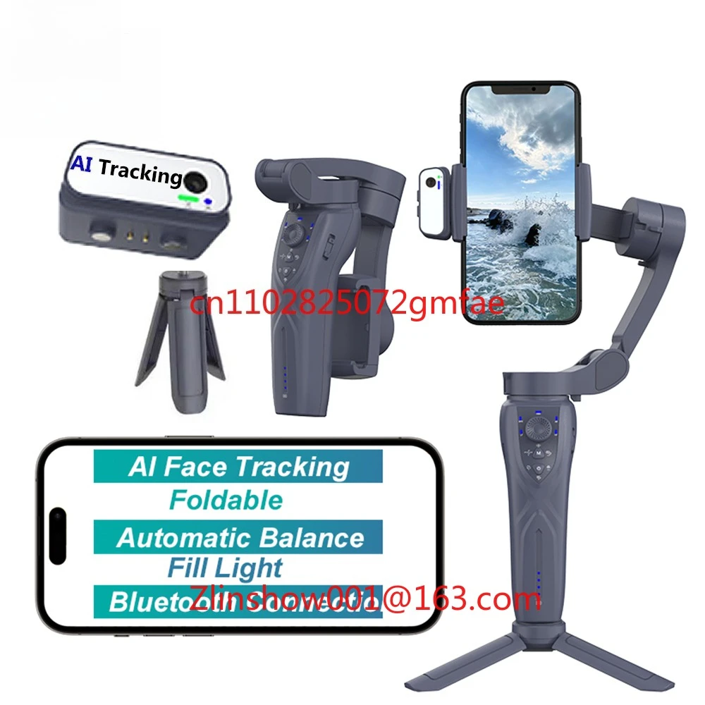 

New 2200mAh Battery Gimbal with Phone Stabilizer for Smart Vlogging for Mobile Use