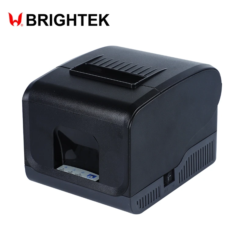 Weihuang P12 80mm POS Thermal Receipt Printer Auto Cutter High Speed Wifi LAN RS232 USB Interface for Restaurant Retail Kitchen
