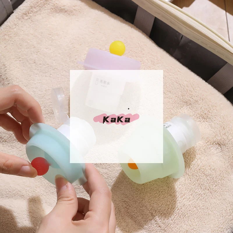 3Pcs/Set Refillable Bottle 60ml 90ml Soft Lotion Container Squeeze Tube Empty Bottle Portable Travel Shampoo Bottle