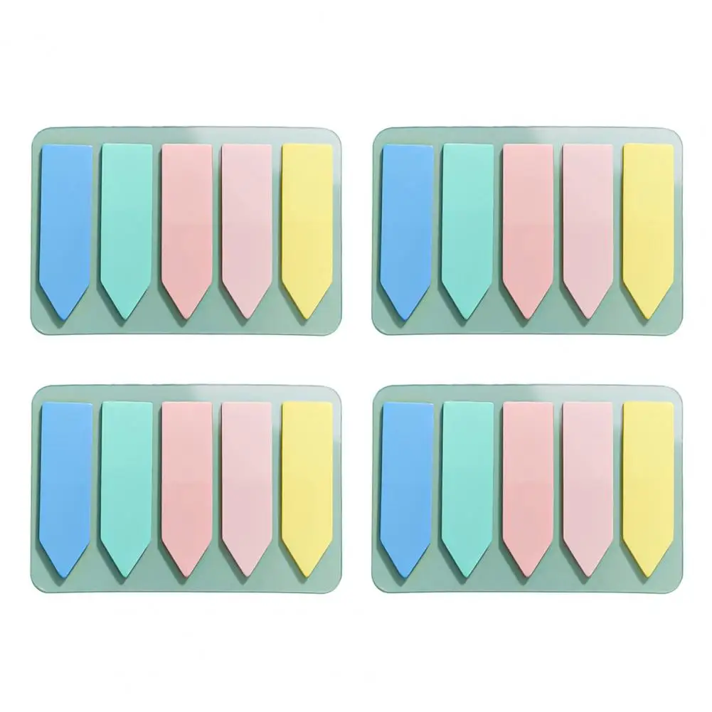 Long-lasting Sticky Tabs, Índice Fluorescente Sticker, Flag Tab, Morandi Sticky Notes, Rótulos de papelaria essenciais