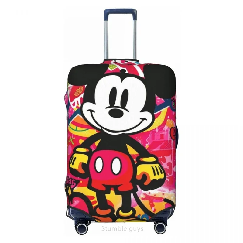 

Модный чехол для чемодана с дизайном M-Mickeys, эластичный, подходит для багажа 18-32 дюймов, защита от царапин, пыленепроницаемый, моющийся, дорожный аксессуар