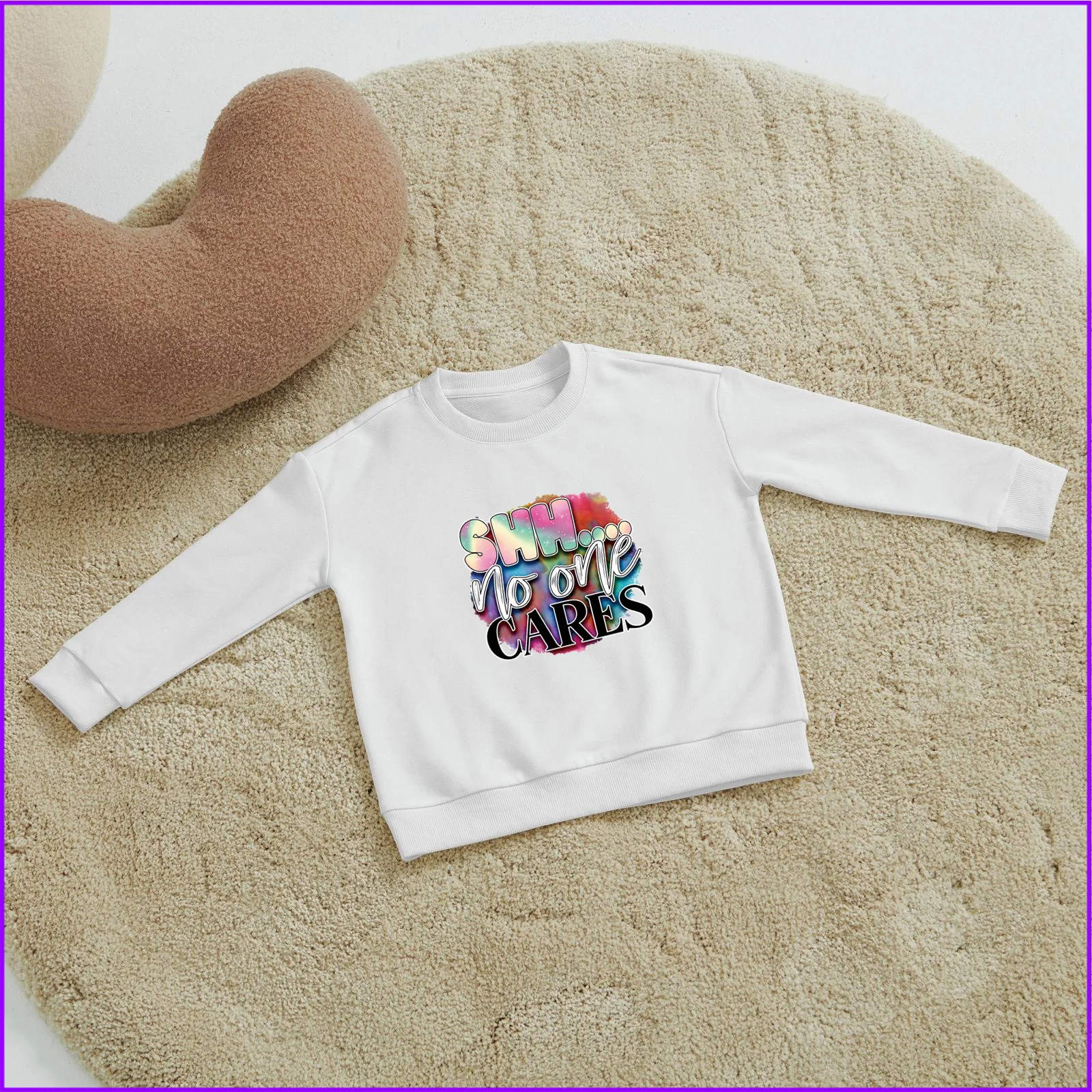 Shh No One Cares Sjc56 Kids Boys Girls Hoodies Sweatshirts Wednesday Outerwear Sweaters Winter Teenagers Tweens Toddler Tees Des