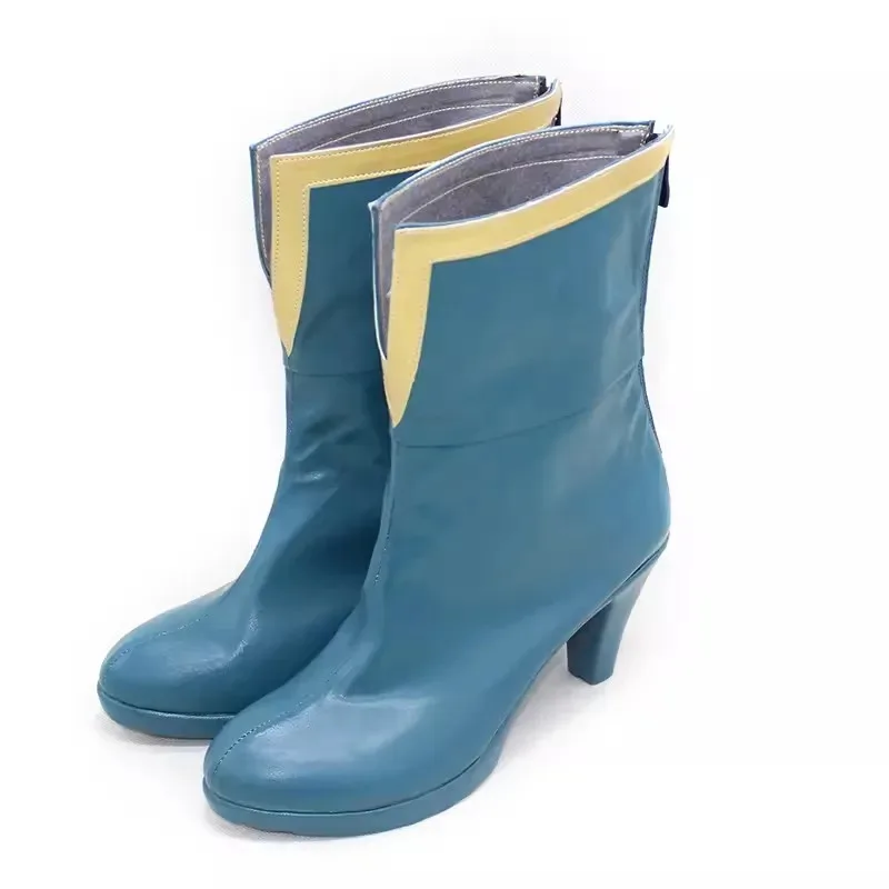 

Puella Magi Madoka Magica Miki Sayaka Cosplay Shoes Boots Anime Chinese Style Halloween Role playing Props for Men Women Gamev;6