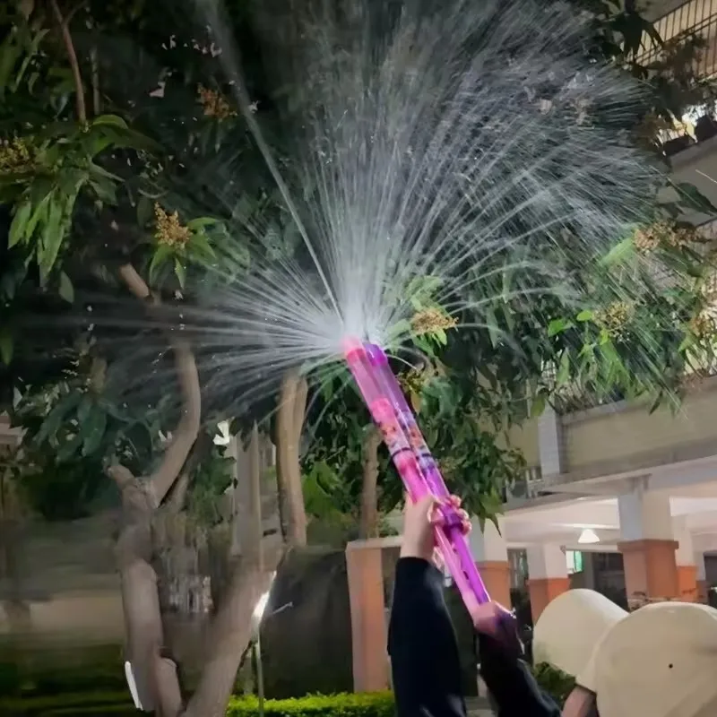 2026 Fire-works Water Gun Pull Out Water Soaker Blaster for Pool Beach Backyard Party Water Fighting Summer Outdoor Water Toy