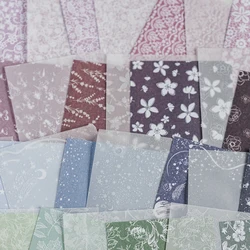 30 pçs material de colagem decorativa papel de fundo para diy scrapbooking diário álbum arte marcador scrapbook material papel conjunto