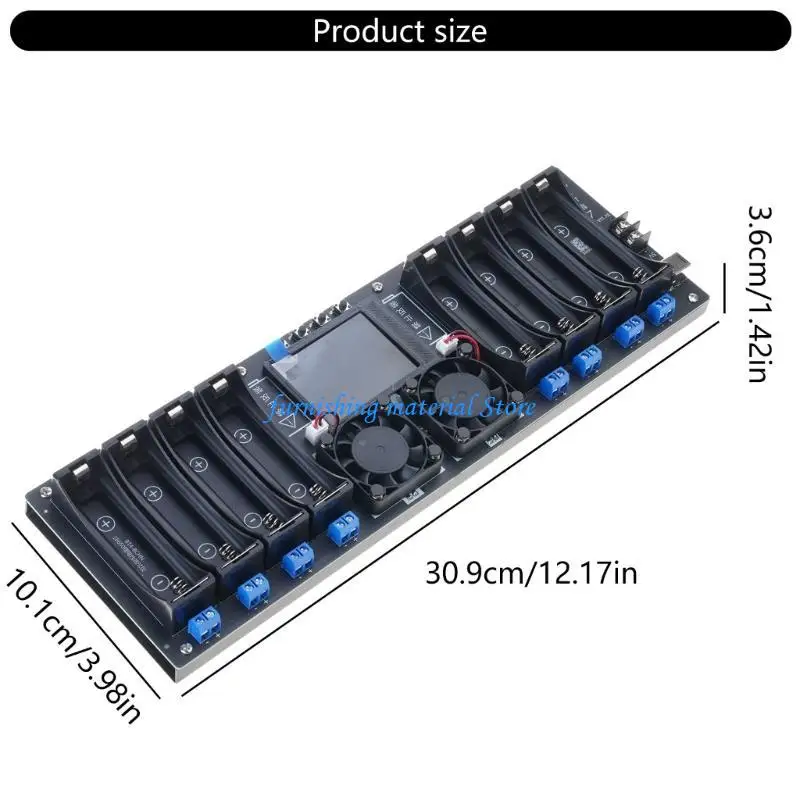 Y5GD Digital Lithiums Battery Analyzers 8 Slot Testing Voltages Resistance Monitoring
