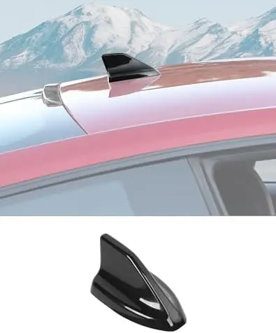 

Shark Fin Antenna Cover for 2024 Mustang – Roof Aerial AM/FM Radio Signal Base Trim with Adhesive Tape