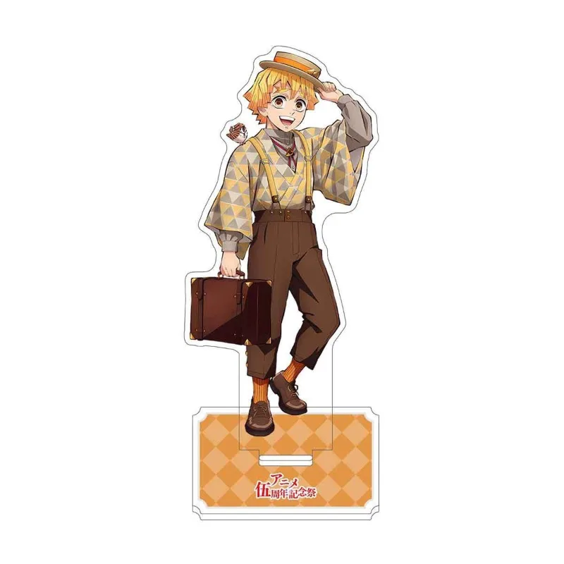 Demon Slayer: Kimetsu No Yaiba Kanroji Mitsuri Tokitou Muichirou 5th Anniversary Acrylic Stand Figure Anime Peripheral Ornament