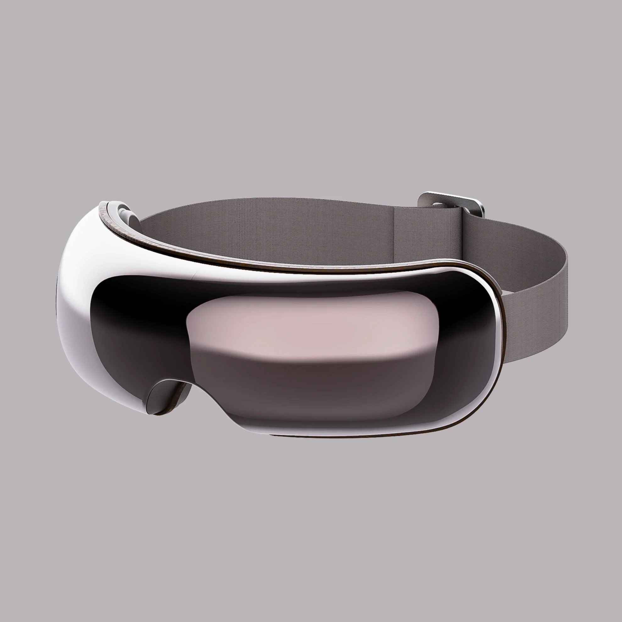 3D 視覚化振動暖かい加熱空気圧ワイヤレススマートアイマッサージ熱 3 モード 8 ゾーン折りたたみ式アイマッサージャー